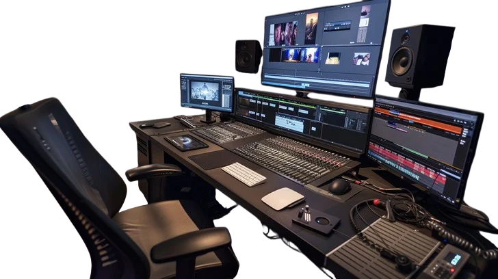 Professional editing suite